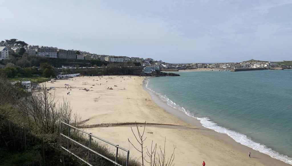Approaching St Ives