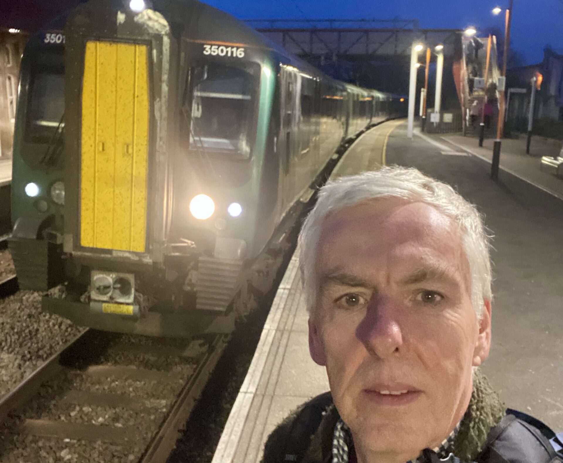 Last train of Trip 2 - Stone 9th April, 2023