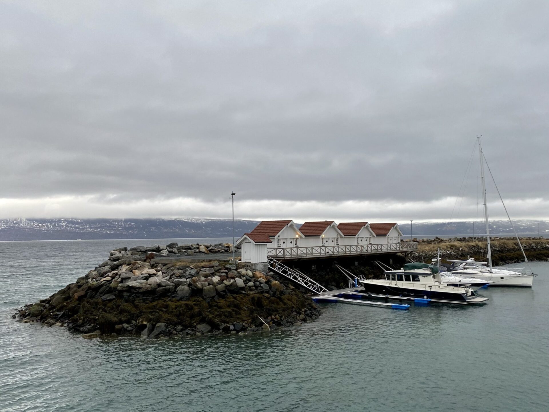 Houses at Narvik Marina