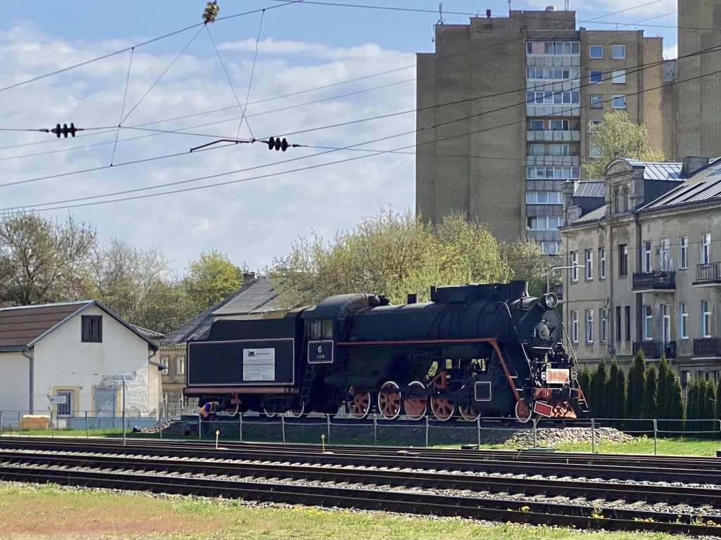 Loco at Vilnius railway museum
