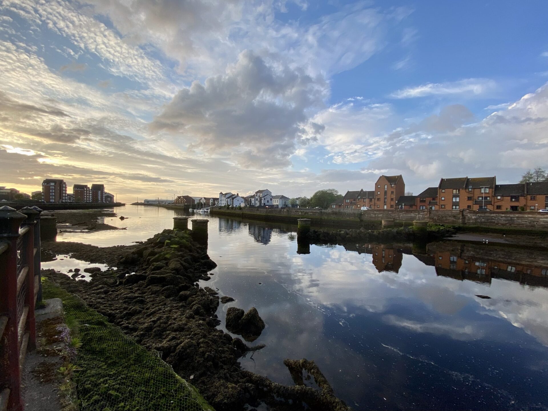 Looking to sea in Ayr
