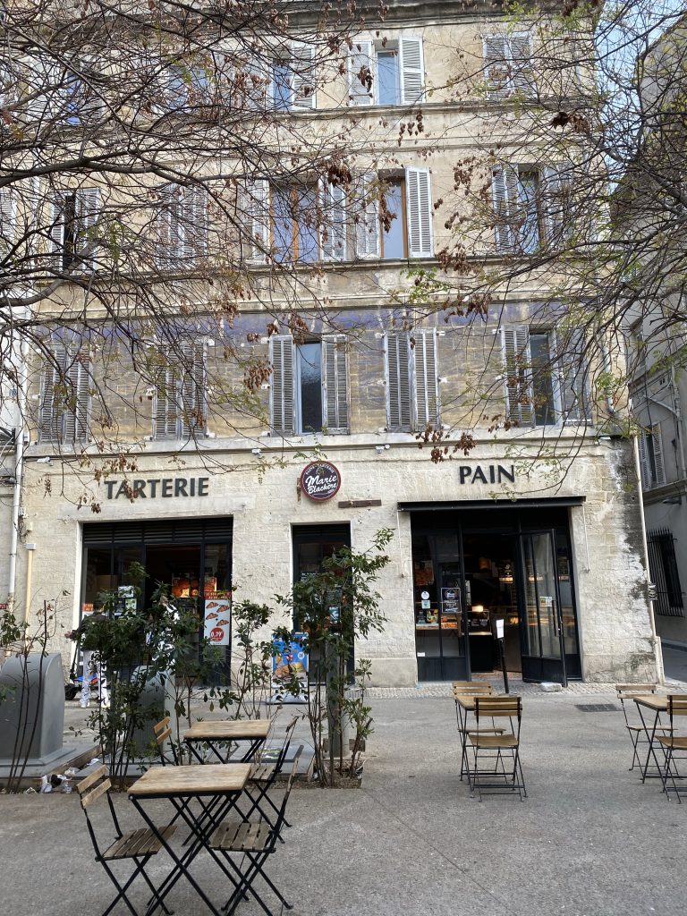 One of the tarteries in Avignon