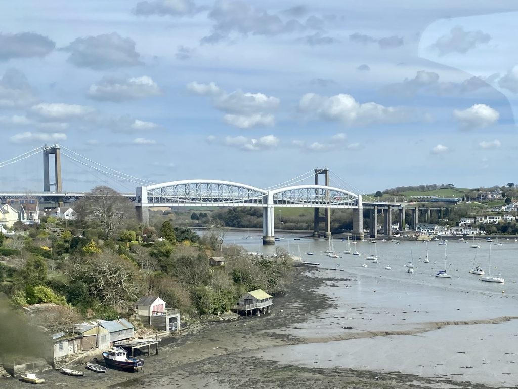 Saltash Bridge from the Cornish side