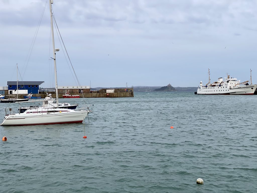 Penzance Harbour and St Michael's Mount